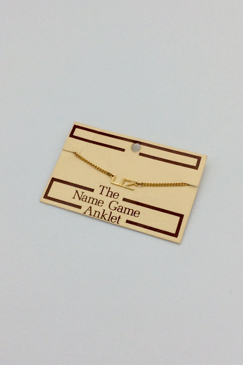 The Name Game - 1970's Vintage Jewelry