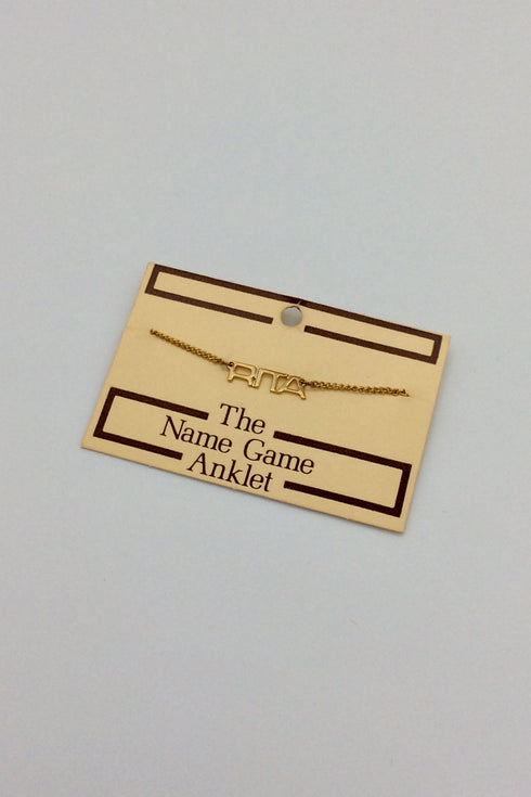 The Name Game - 1970's Vintage Jewelry