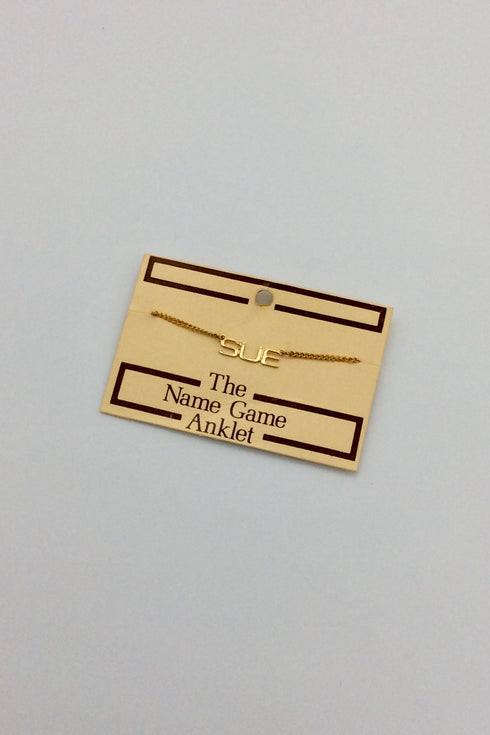 The Name Game - 1970's Vintage Jewelry