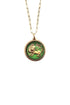 Vintage Zodiac Glass Dome Necklace