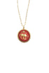 Vintage Zodiac Glass Dome Necklace