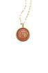 Vintage Zodiac Glass Dome Necklace