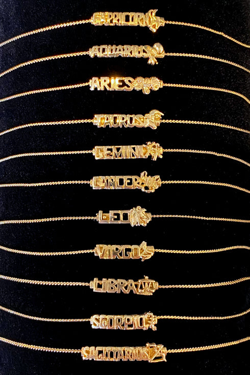 Vintage Bracelet- Zodiac Sign 1970's