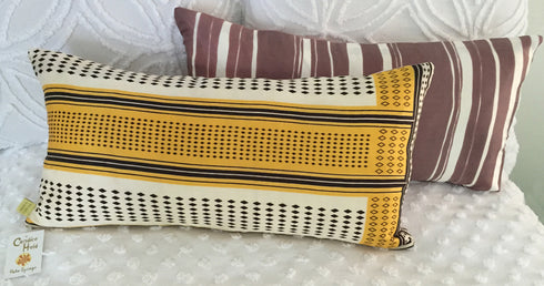 Cuscino reversibile sciarpa vintage