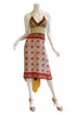 Vivian "Geometric Star" Reversible Vintage Scarf Dress