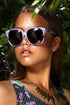Vintage Sunglasses- Emmanuelle Khanh Purple  8080 102