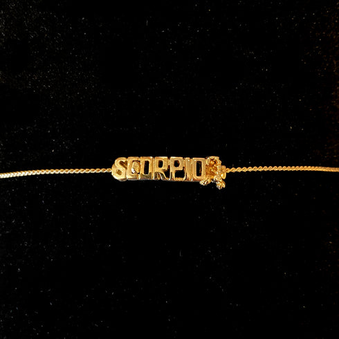 Vintage Bracelet- Zodiac Sign 1970's