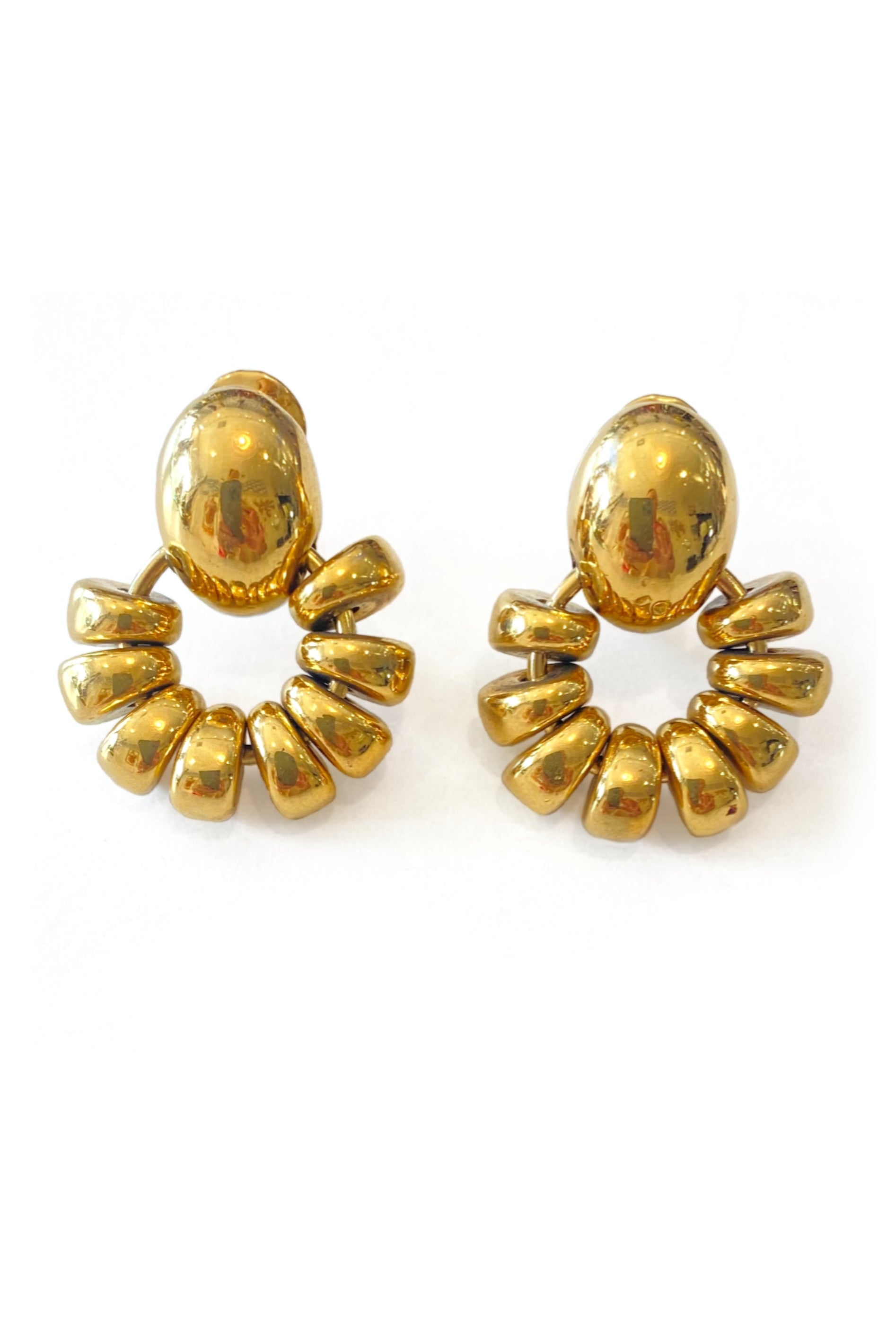 Boucles D'oreilles Clips Vintage Roses - Alliage, Occasion, Style Rétro